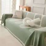 Reversible Chenille Sofa Cover - Image 9