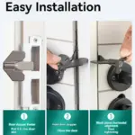 Securagard Portable Travel Door Lock – Compact Stainless Steel Security for Hotels, Airbnbs & Dorms - Image 3