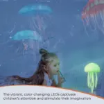 LED Gradient Swimming Jellyfish Atmosphere Light - Image 3
