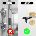 Securagard Portable Travel Door Lock – Compact Stainless Steel Security for Hotels, Airbnbs & Dorms - Image 5