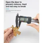 Securagard Portable Travel Door Lock – Compact Stainless Steel Security for Hotels, Airbnbs & Dorms - Image 7