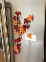 Ivy Fridge Magnet with Articulating Stems - Image 3